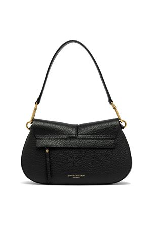 Black Leather Helena Round bag GIANNI CHIARINI | BS11088TKLNASPM001